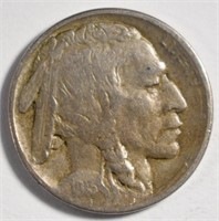 1913-D TYPE-2 BUFFALO NICKEL, VF -KEY DATE