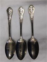 Three 1933 World's Fair spoons - East View Admin.