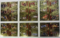 1996 SCOREBOARD BASKETBALL UNCUT SHEET of 30