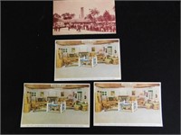 Four Borden's/Elsie & Elmer postcards