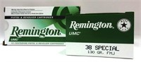 2 Boxes of Remingon UMC 38 Special