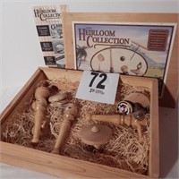 HEIRLOOM COLLECTION TRADITIONAL HARDWOOD TOYS NEW