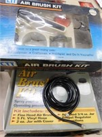 Central pneumatic air brush kit - CTT air brush