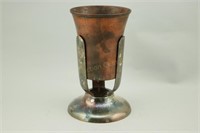Hotel Baltimore Copper Cup/Vase & Stand