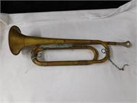 U.S. Regulation military bugle, c. 1915