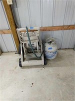 Gas Tank And Hose Reel