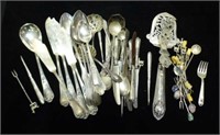 Lot of assorted silver and silver plate