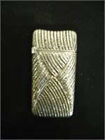 American coin silver vesta case, 34g