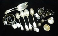 Assorted Canadian and English silver, 364g w