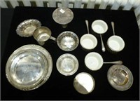 Carmichael silver plate & assorted silver, 785g