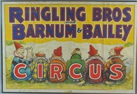 VINTAGE RINGLING BROS. / BARNUM & BAILEY POSTER