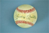 (10) AUTOGRAPHED BASEBALLS INCLUDING MICKEY MANTLE