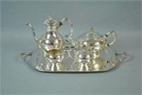 (5) PIECE SILVERPLATE COFFEE & TEA SERVICE