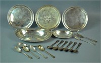 (18) PIECE TIFFANY & CO. STERLING TABLEWARES GROUP