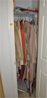 CLOSET FUR COAT BY RUSSEL TAYLOR AND OTHER COATS