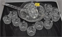 12 PC PUNCH BOWL