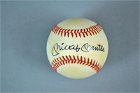 (10) AUTOGRAPHED BASEBALLS INCLUDING MICKEY MANTLE