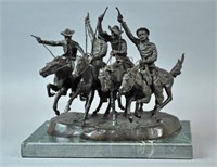AFTER FREDERIC REMINGTON - COMING THROUGH THE RYE