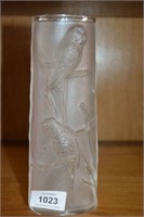 Lalique France crystal Lune vase,