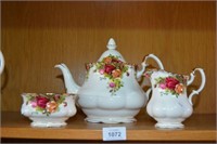 Royal Albert, 'Old Country Roses' large teapot,