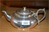 'Perfect' silverplate teapot, by Robur,