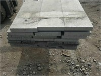 Concrete Trim. 5 1/2" × 12 ft. × 1"--12 pieces.