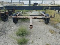 Trailer  frame with axles