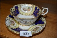 George Grainger Worcester breakfast cup and saucer