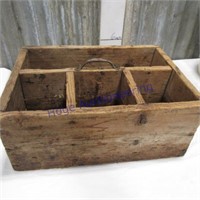 Wood box w/ sections