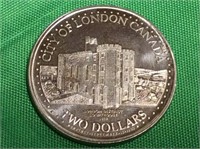 1993 $2 London Trade Dollar In Uncirculated