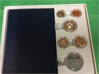 1986 Specimen Canadian 6 Coin Set In Original