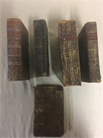 1786-1823 German Bibles and Money Exchange Book