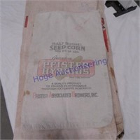 Assorted feed sacks (4)