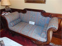 1850"s Carved Eagle Settee
