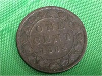 1884 Canadian Large Penny