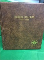 1935-1986 Canadian Silver Dollar Uni-safe Binder