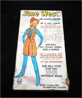 Vintage Mark Jane West 2067 Western Cowgirl Toy