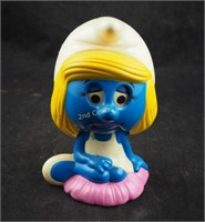 Vintage 1983 Wallace Talking Smurfette Toy