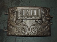 Vintage Cast Iron Coal Furnace Door & Shakers Lot