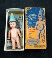 Vintage Little Squirt Novelty Peeing Toy In Box