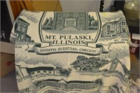 Mt. Pulaski IL Tapestry Blanket