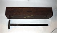 Vintage Precision Starrett 21" Steel Gauge Base