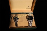 His & Hers Reproduction Rolex Watches