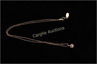 12k Gold-filled Chain with Pendant
