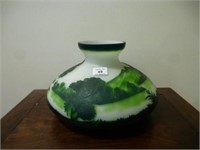 Cameo glass vase after Galle