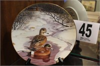 KNOWLES CHINA JERNER'S DUCKS COLLECTIBLE PLATE No