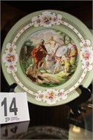 PAINTED PLATE 13 IN