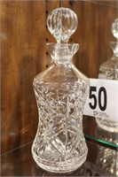CRYSTAL DECANTER 12 IN