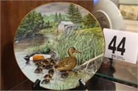 KNOWLES CHINA JERNER'S DUCKS COLLECTIBLE PLATE No