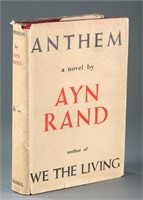 Ayn Rand ANTHEM. Cassell, (1938) 1st edition in dj